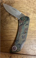 Zippo camouflage pocket knife