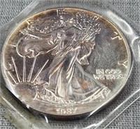 1987 Liberty American Eagle 1 oz. Silver