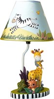 Sunny Safari Animals Thematic Kids Table Lamp