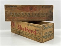 Wood Cheese Boxes (Hofco, Shefford)