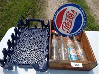 Pepsi Crate & Other Pepsi Items