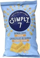 Simply7 Quinoa Chips - Cheddar, 100g