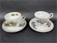 Crown Prince & Japanese Porcelain Teacup Saucer