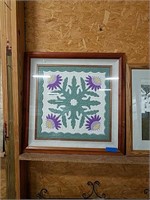 31x31 framed quilt square