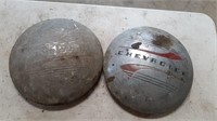 2 - 1940's Chevrolet Hub Caps