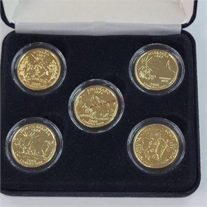 2006-P Mint US Gold Plated Quarter Set