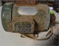 Farm Duty 1 hp Electric Motor