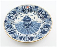 Early Chinese export blue and white floral