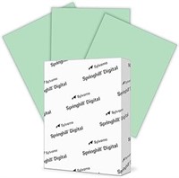 Springhill 8.5â€ x 11â€ Green Colored Cardstock