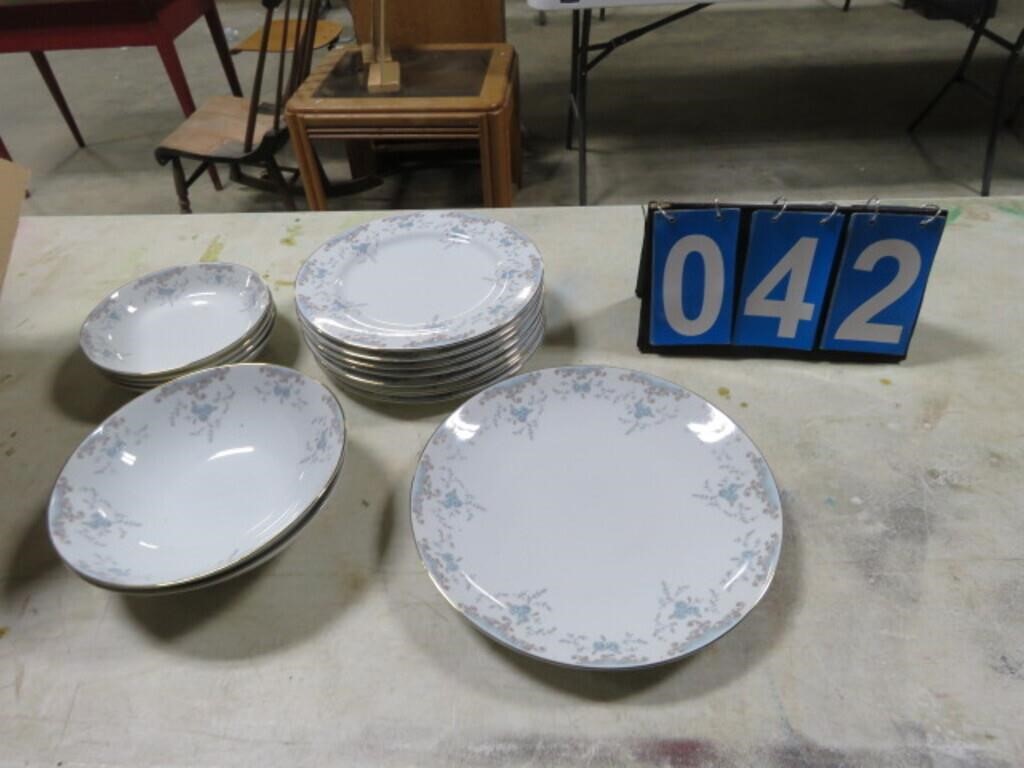 DISHES- PLATES, BOWLS SERVING DISHES