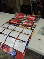 Large Quantity of Coke Calendars & Posters