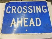Owl-Lite Crossing Ahead Sign, 23.5" x 17.5"