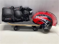 Kids Skateboard and Protective Gear