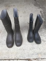 Field Potty, Rubber Boots size 6 & 11