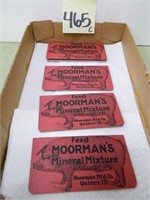 (4) Moorman's Mineral Mixture Books