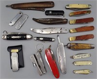 Estate Folding Knives 1973 Viet Nam Era, 1700s etc