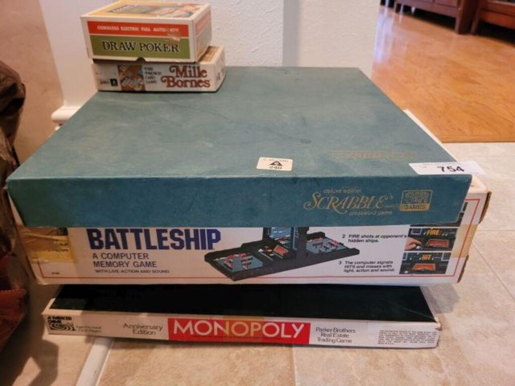 GROUP OF VINTAGE BOARD GAMES