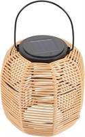 Angoily Solar Lanterns Woven Garden Lamp 6 pack