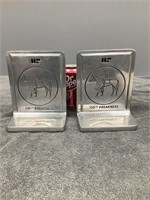 1985 "110th Preakness" Pewter Bookends