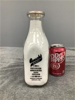 Rousch's Dairy Bottle w/ Paper Lid   Madison, IN