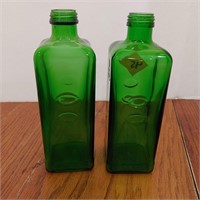 Green Glass Bottles