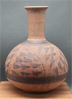 Vintage 1970s Native American Pottery Vase