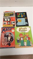 Four magic books