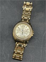 Michael Kors Yellow Gold Plated Ladies Watch
