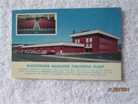 Postcard Pine Bush NY Watchtower Magazine Plant