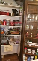 Closet Full of Kitchen Items-Bring Boxes,