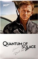 Daniel Craig Autograph James Bond 007  Poster