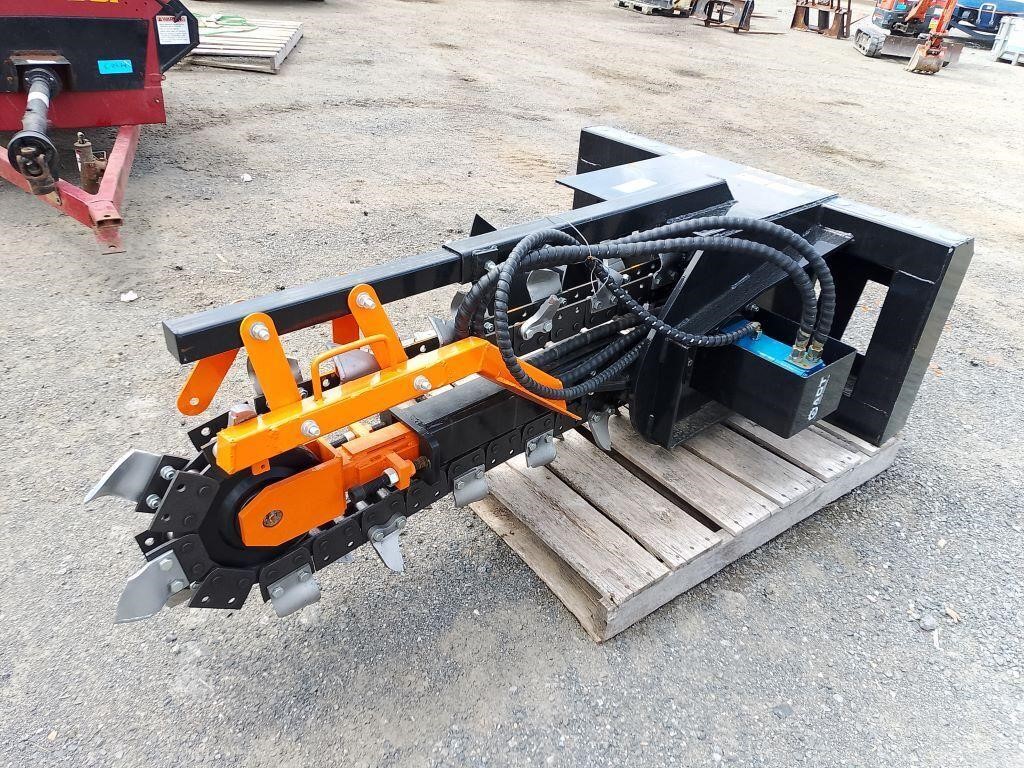72" Skid Steer Trencher Attachment