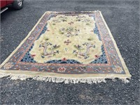 Genuine hand woven oriental rug