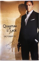 Daniel Craig Autograph James Bond 007  Poster