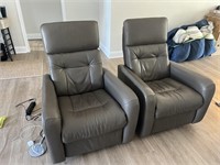 Paliser 4000 Grade Leather Electric Recliner(1)