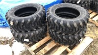 10-16.5 Skid Steer Tires (x4)