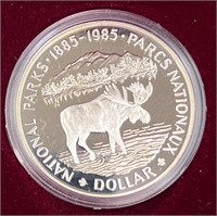 Royal Canadian Silver Dollar - National Parks