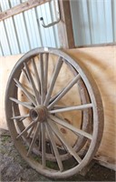 2 Antique Wagon Wheels