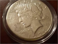 1925 US Peace Silver Dollar