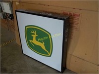 small John Deere sign