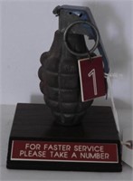 Lot #2103 - “For Faster Service Please Take A