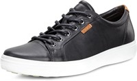 $130 Ecco Black leather sneakers