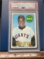 1969 GRADED WILLIE MAYS TOPPS #190