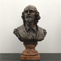 BRONZE BUST SIGNED HANS TROMML?