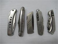 (5) Folding knives with advertising including