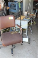 OFFICE CHAIR, ROLLING TABLE, ROLLING MAGNET,