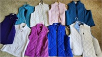 Vests, Quilted look, (8)  XL