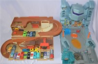 Die Cast Cars Matchbox / Hot Wheels with Playsets