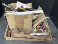 Assorted Tools. Includes Wrenches,