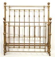 Ansonia antique brass bed